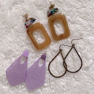 Francesca’s Earrings- Set of 3